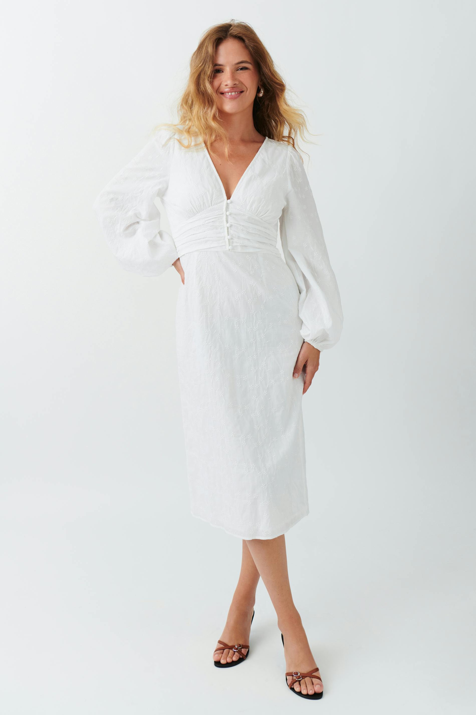Structure Midi Dress