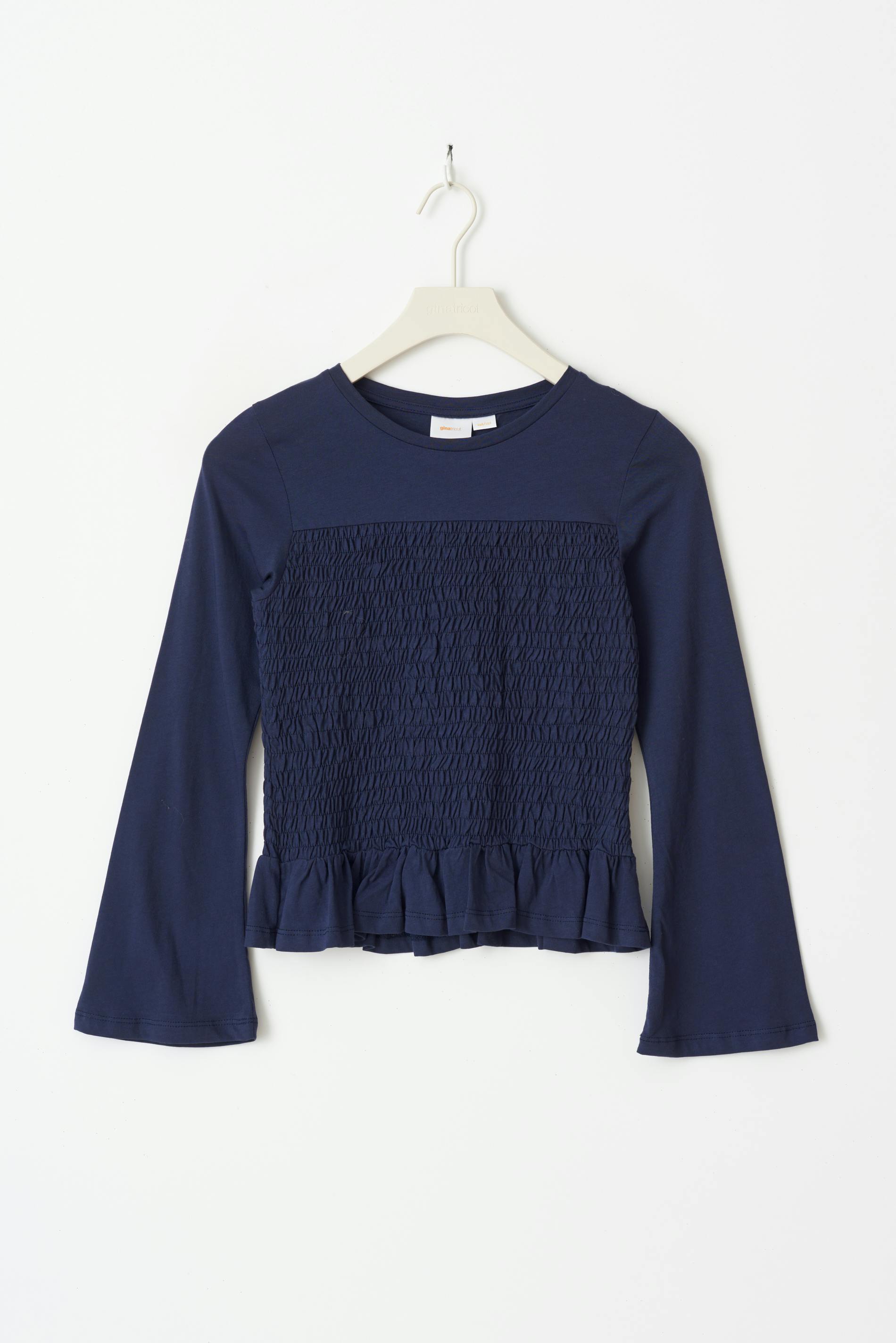 Y Smock Long Sleeve Top