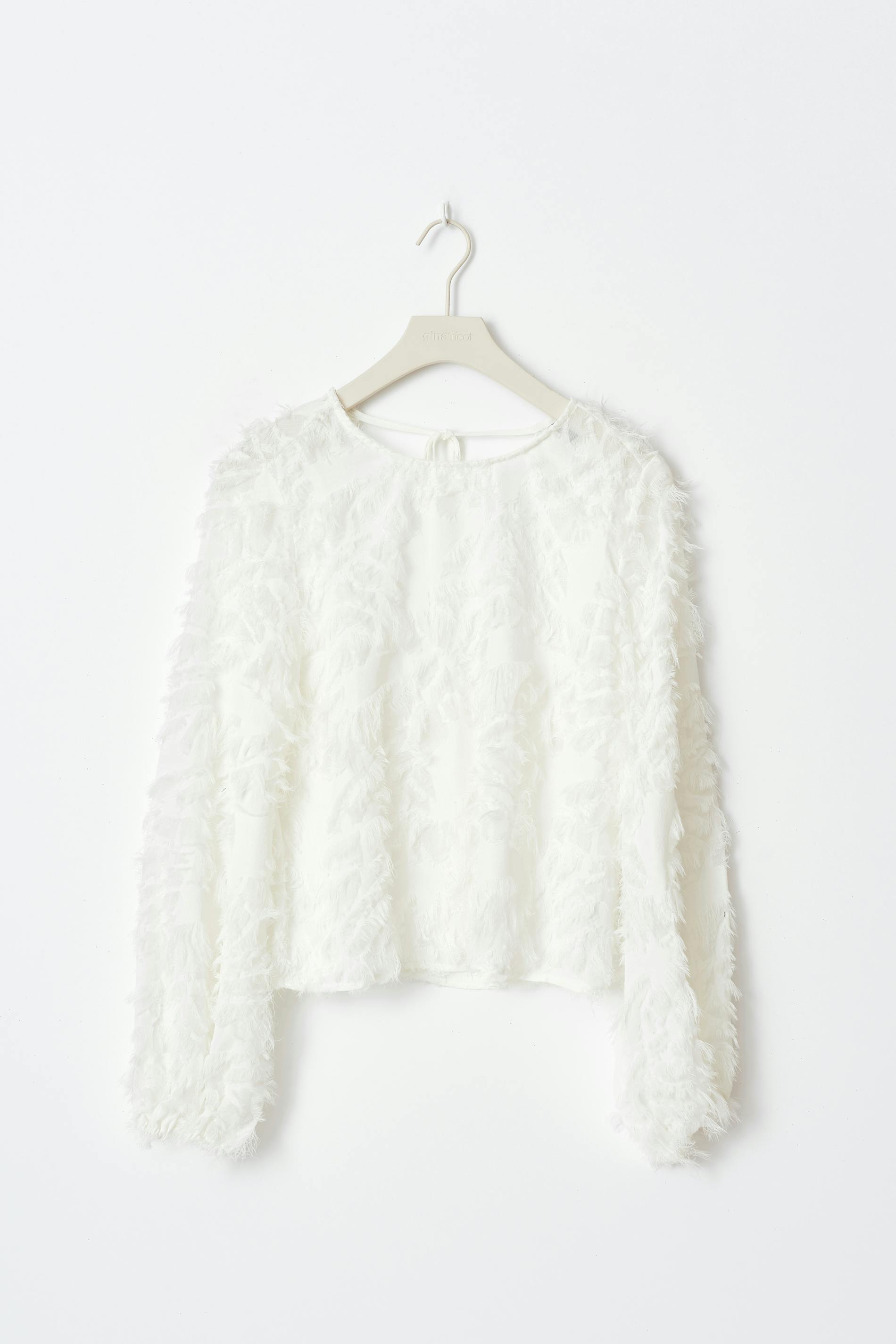 Structured Open Back Top