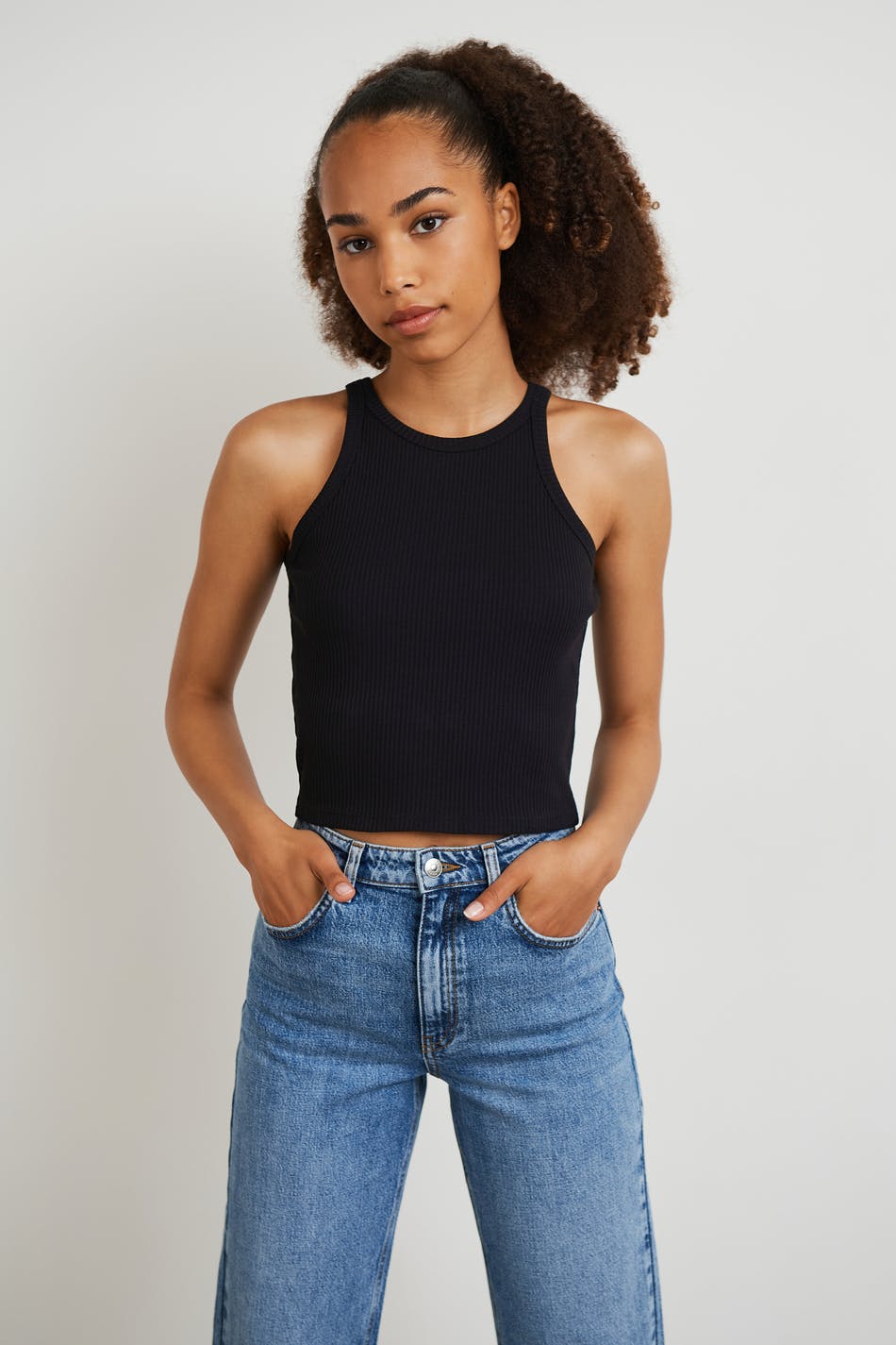 S Rib Singlet