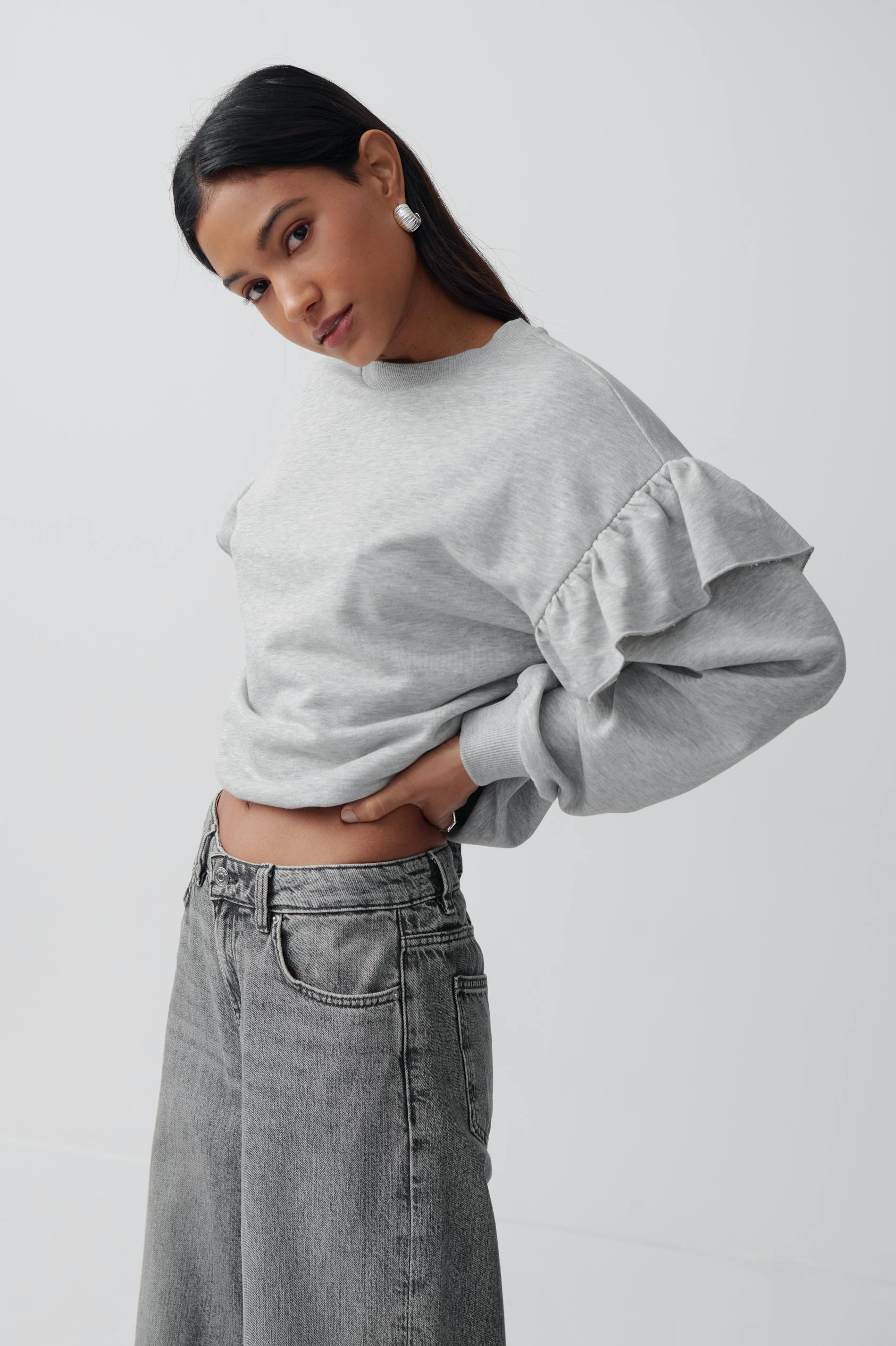 Frill Sweater
