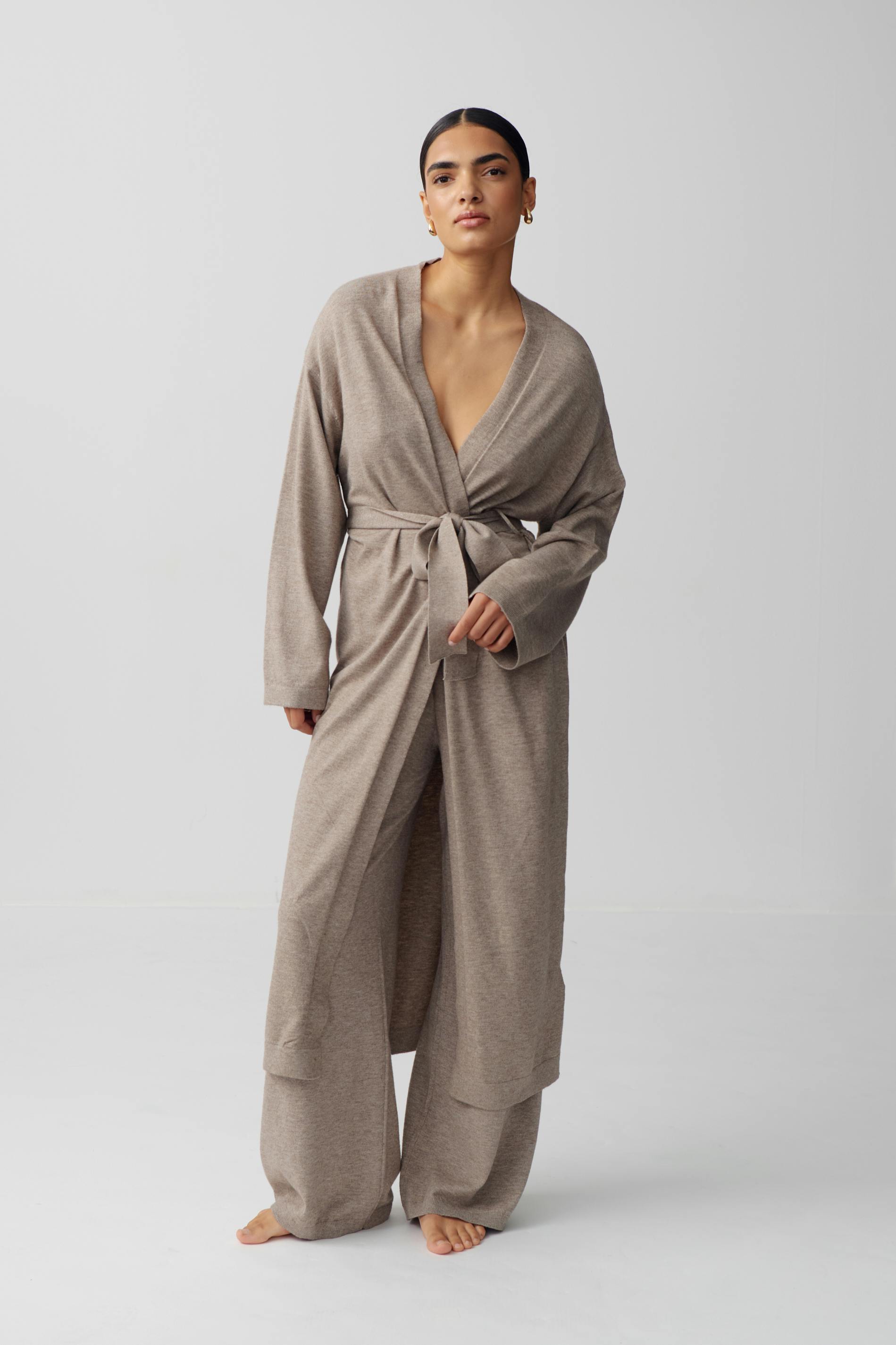 Knitted Homewear Robe