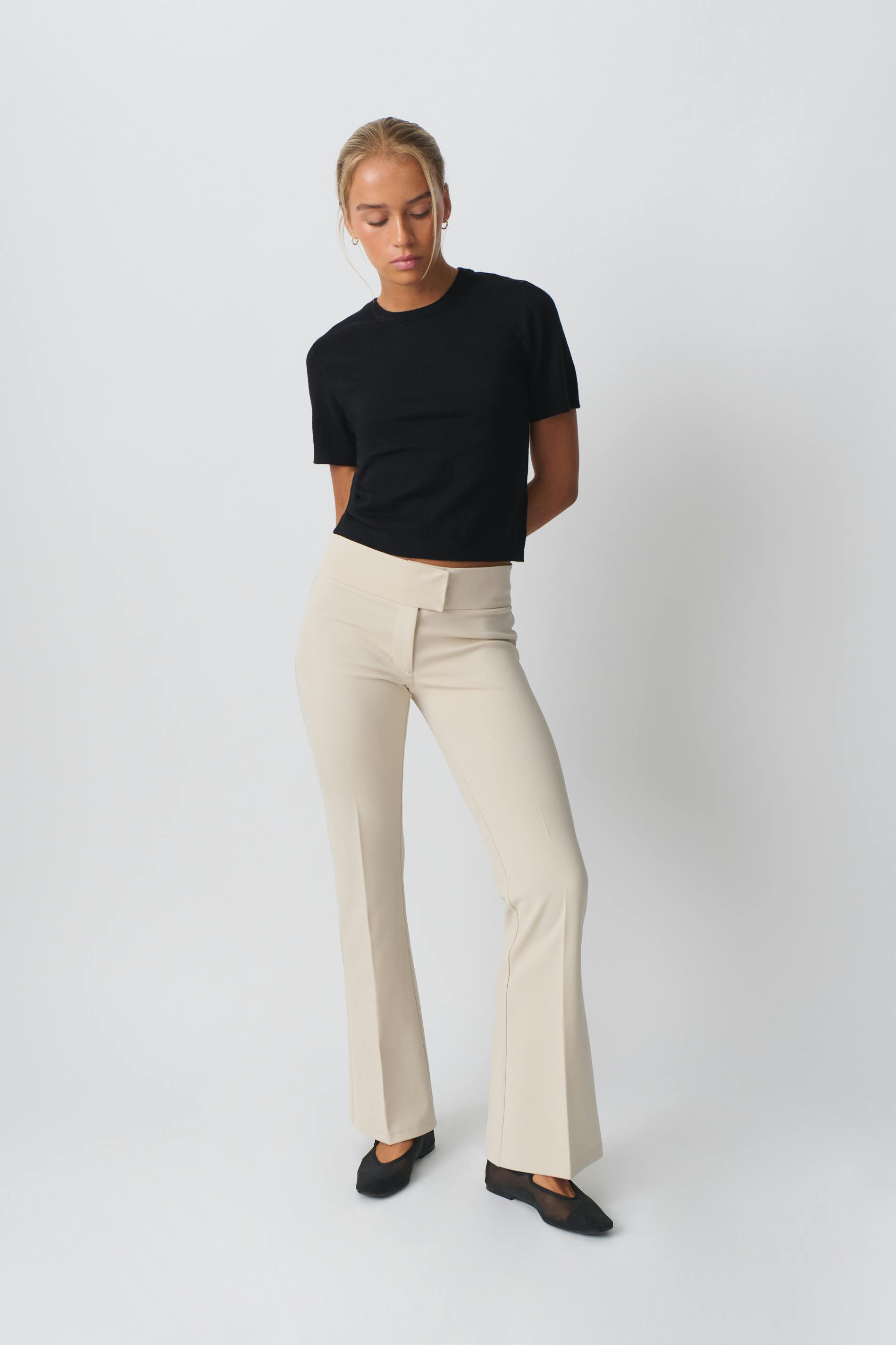 Jersey Tailored Trousers