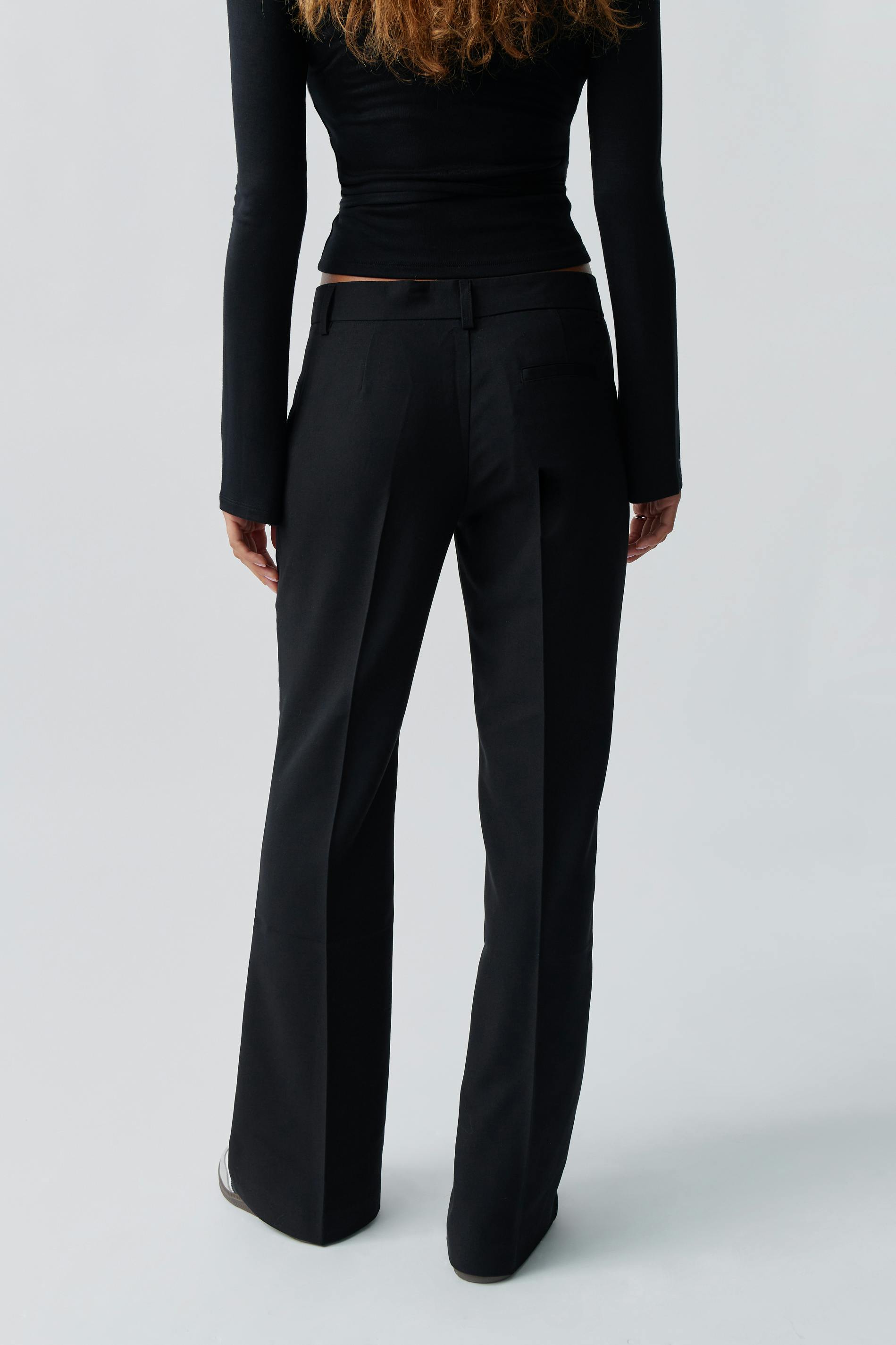 Relaxed Bootcut Trousers