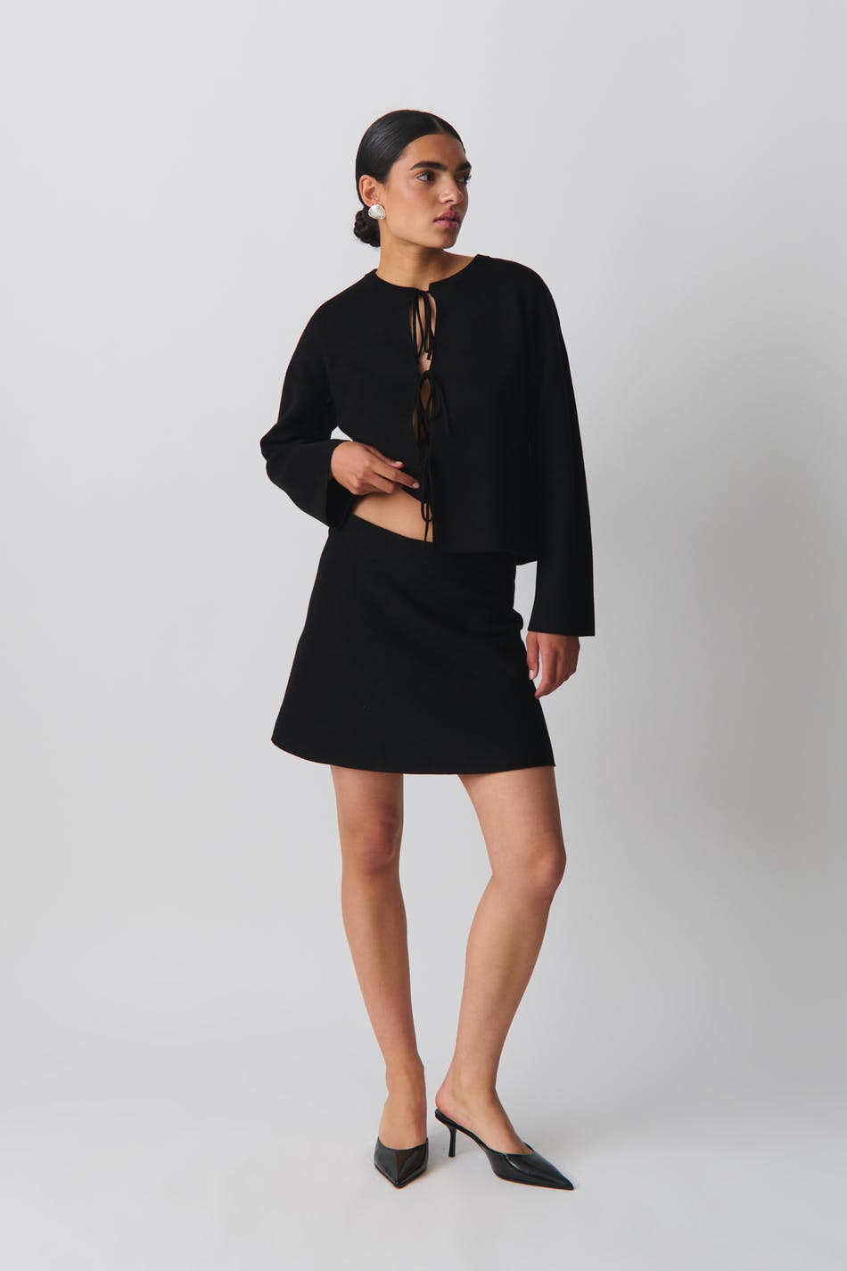 Knitted Jacquard Skirt