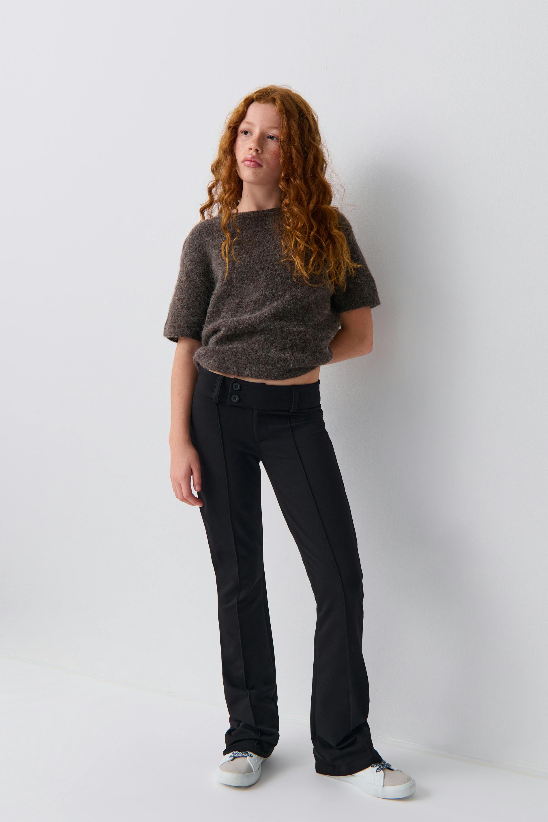 Y Kn Short Sleeve Top