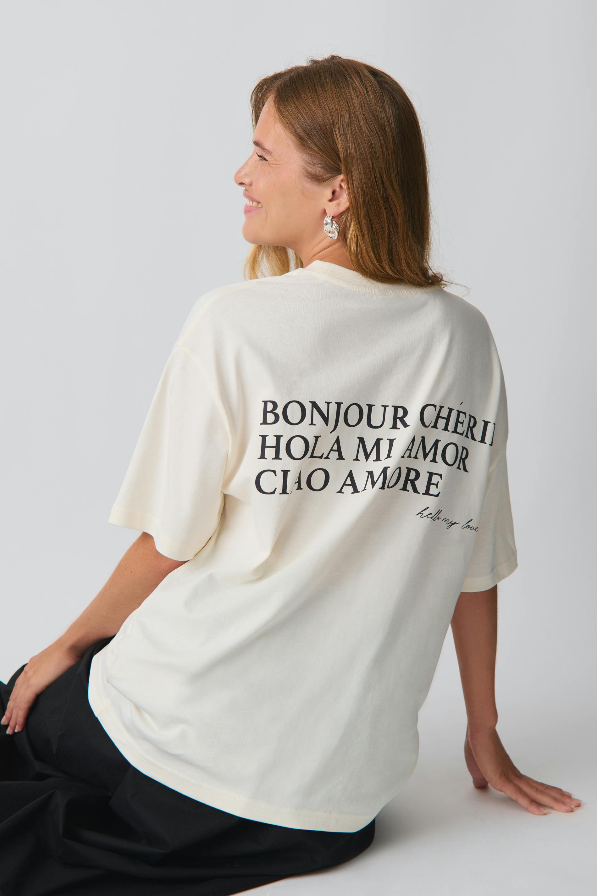 Oversized Print Tee