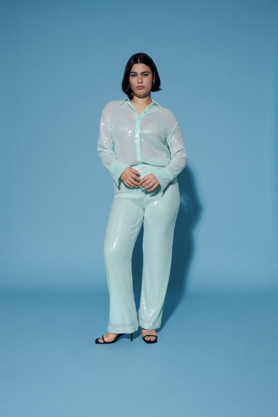 Sequin Trousers