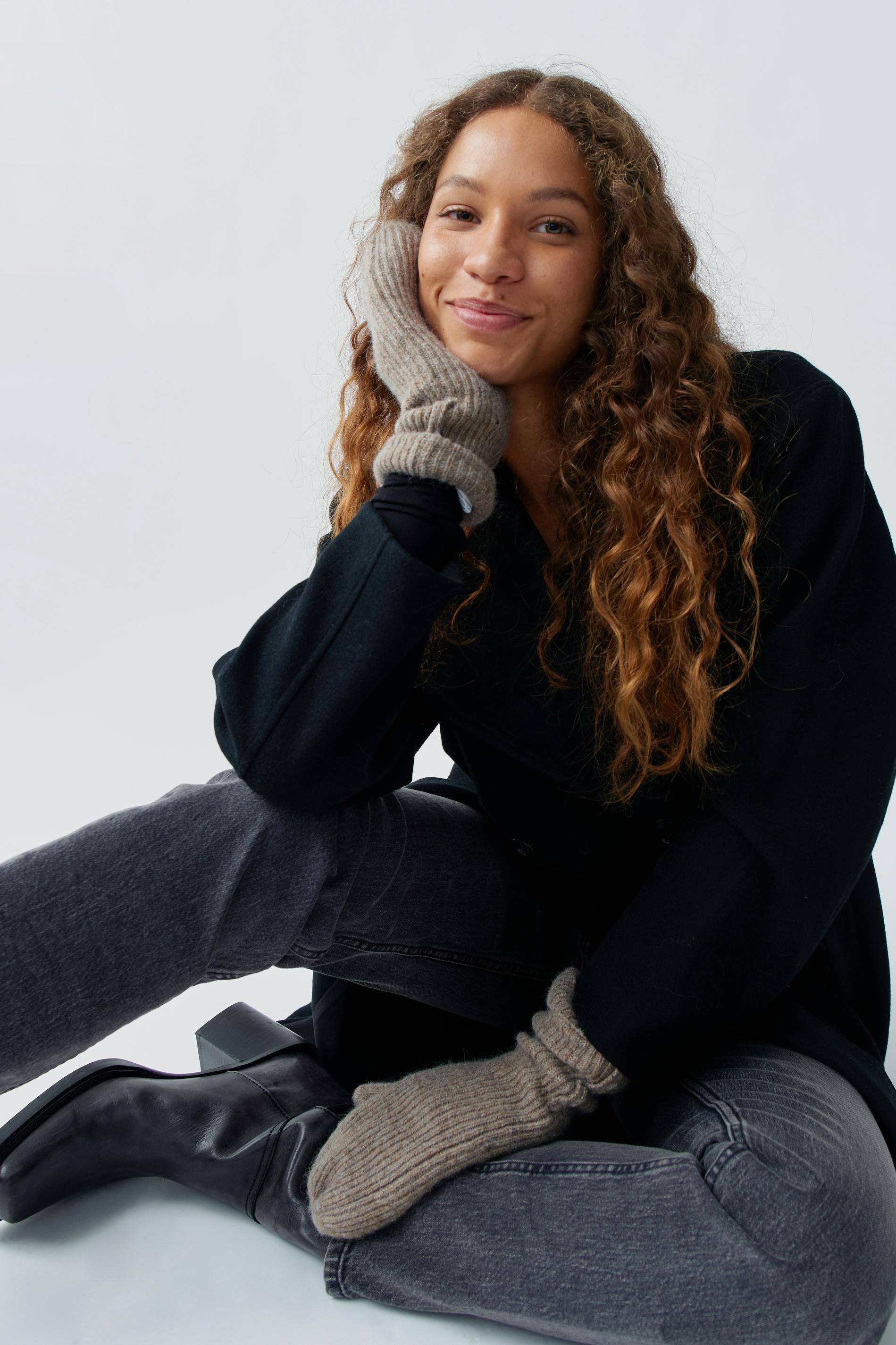 Rib Mitten