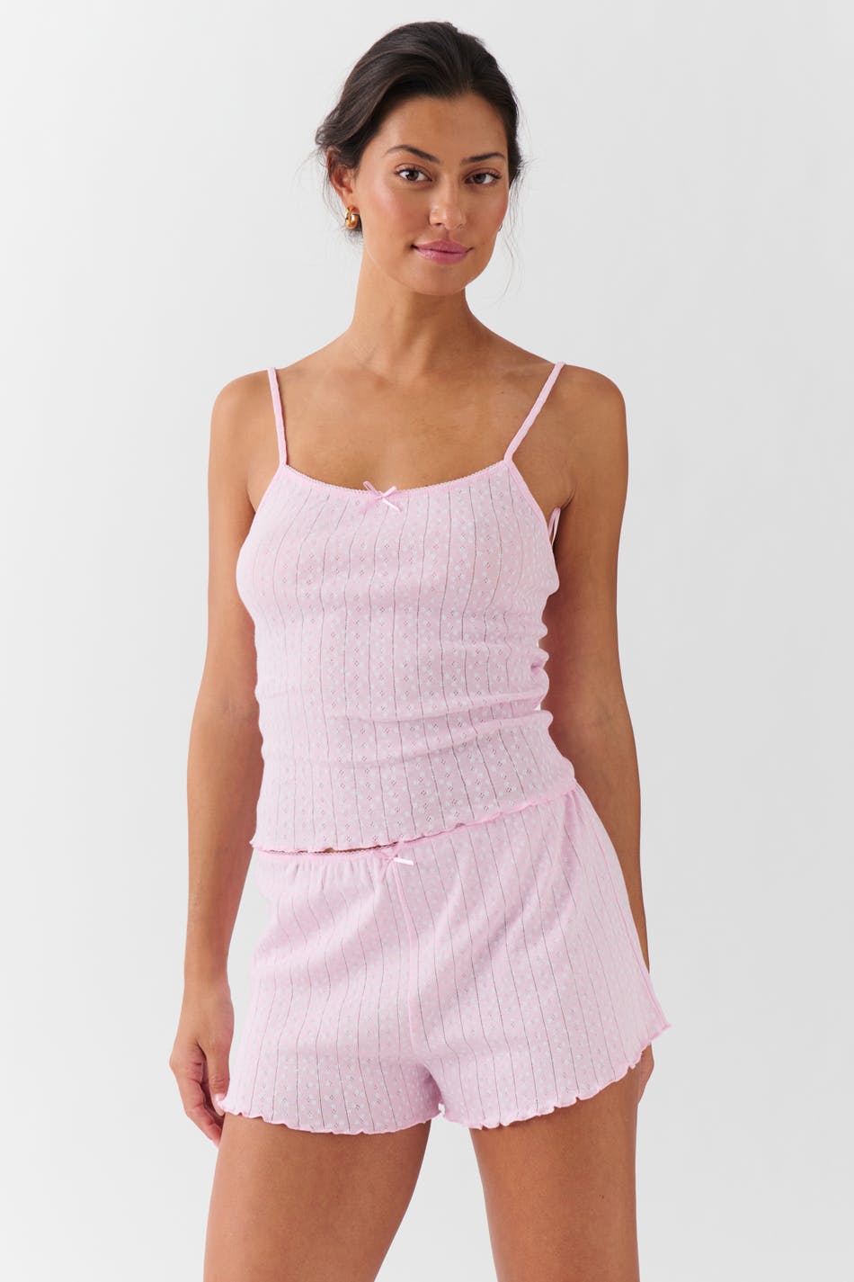 Pointelle Shorts