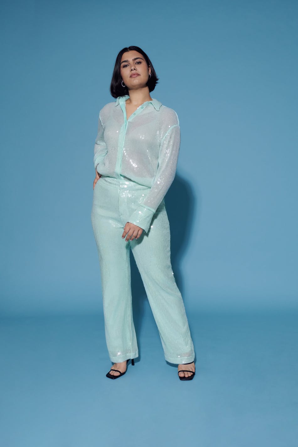 Sequin Trousers