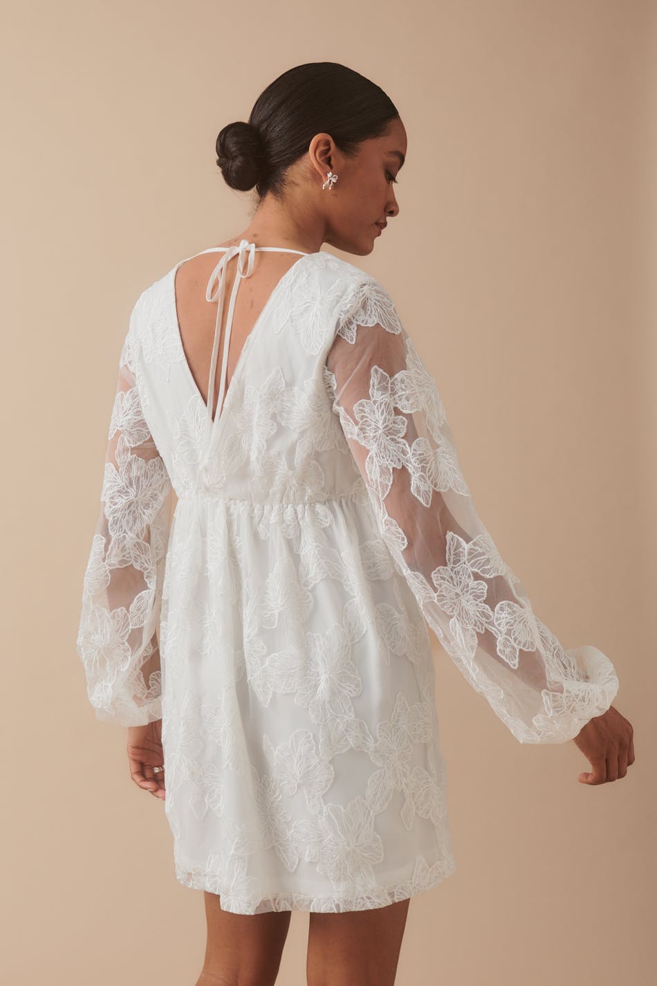 Floral Loose Fit Mini Dress