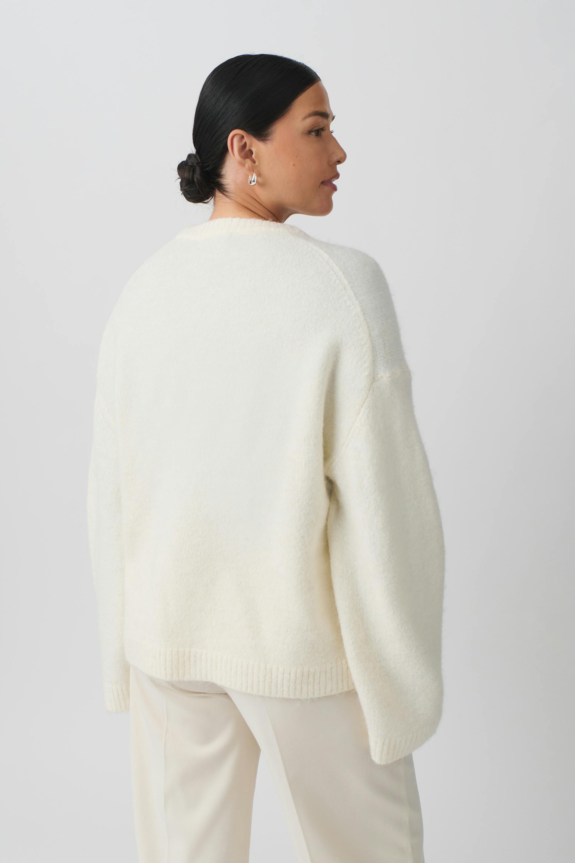 Crew Neck Knitted Sweater