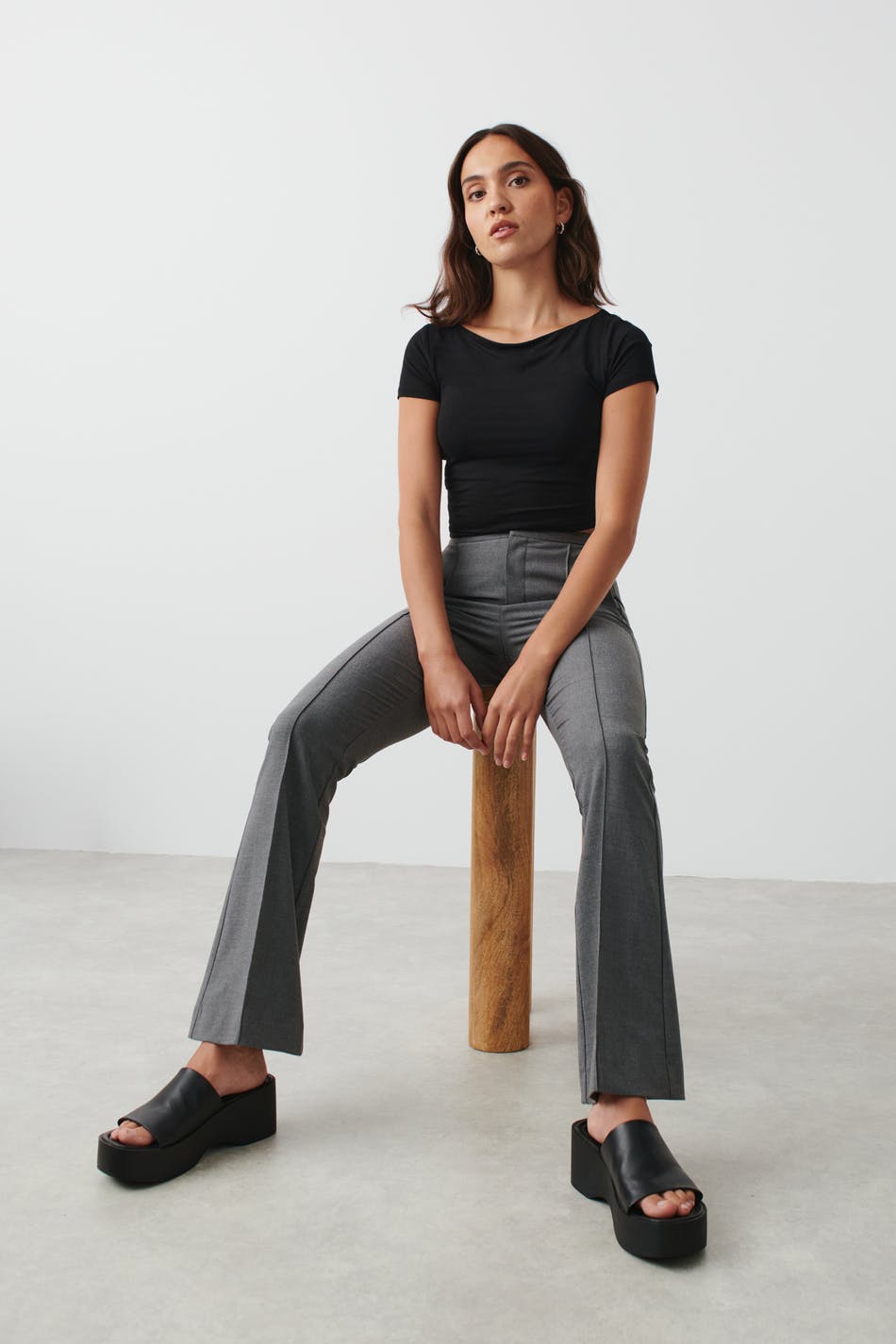 Bootcut Trousers