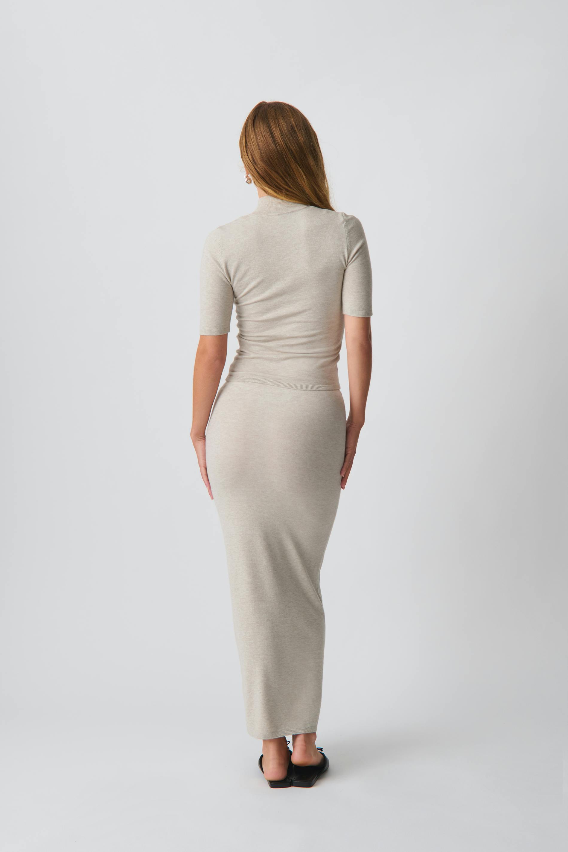 Knitted Lw Knitted Skirt