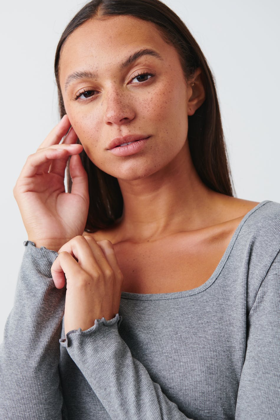 Squareneck Babylock Top