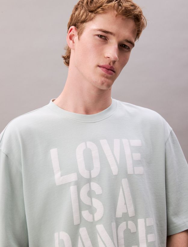 Marc Hundley Pride Love Is A Dance Floor Graphic Relaxed T-Shirt