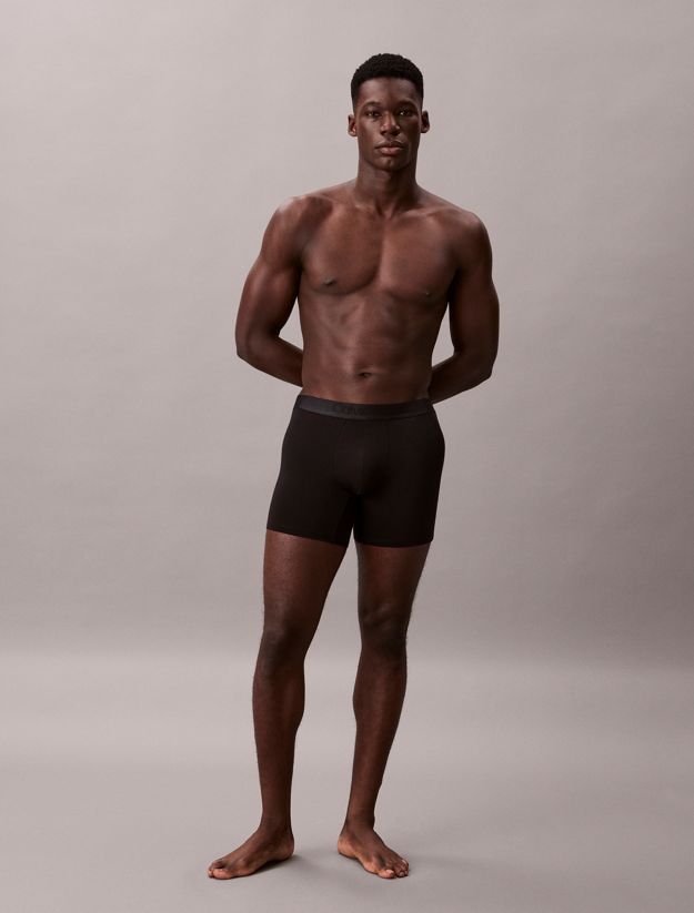 3 Pack Boxer Briefs - CK Black