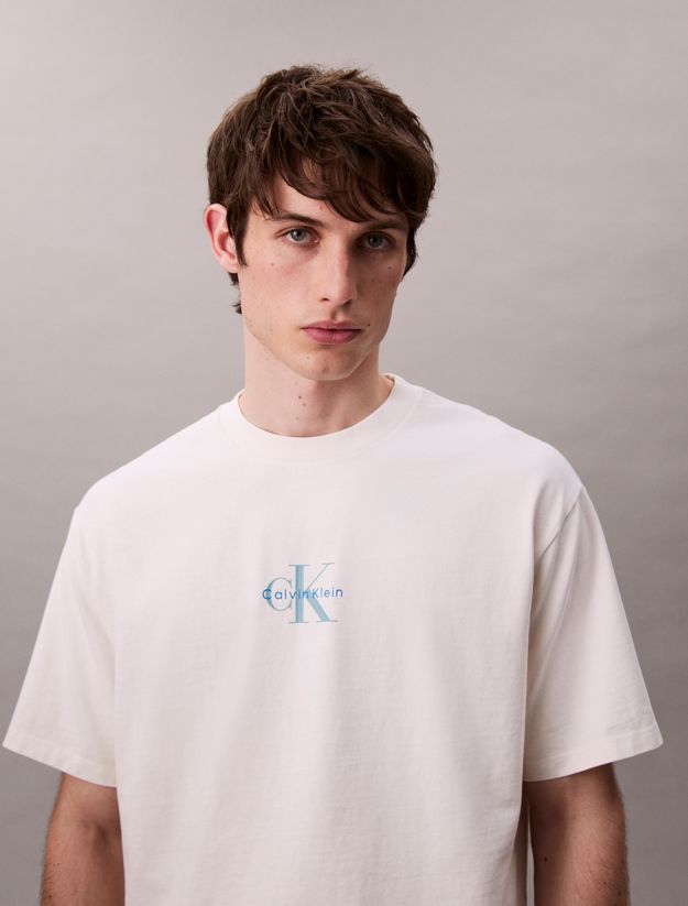 Monogram Logo Washed Relaxed Tee