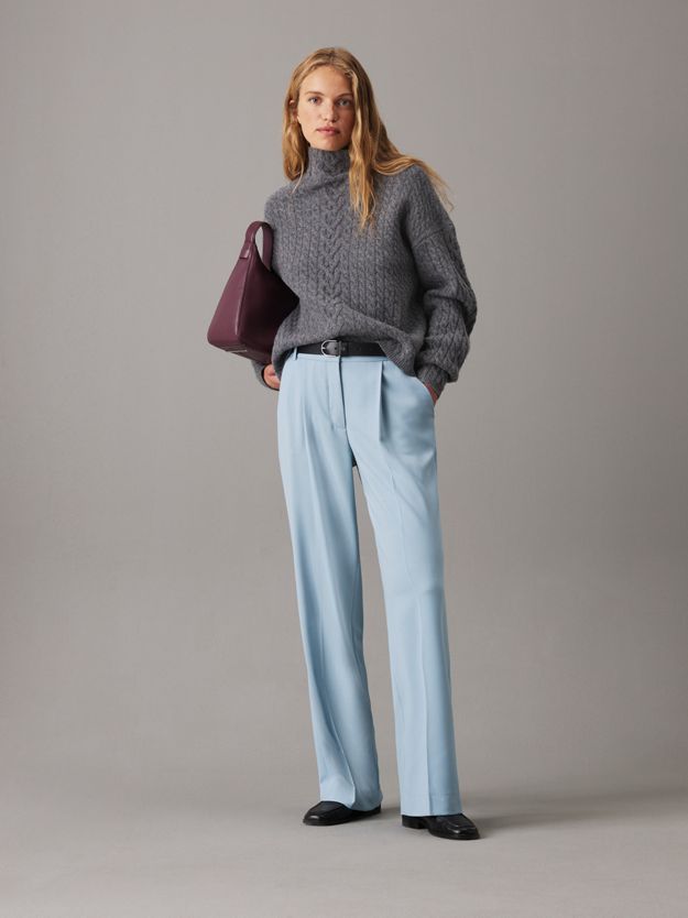 Relaxed Cable Knit Jumper