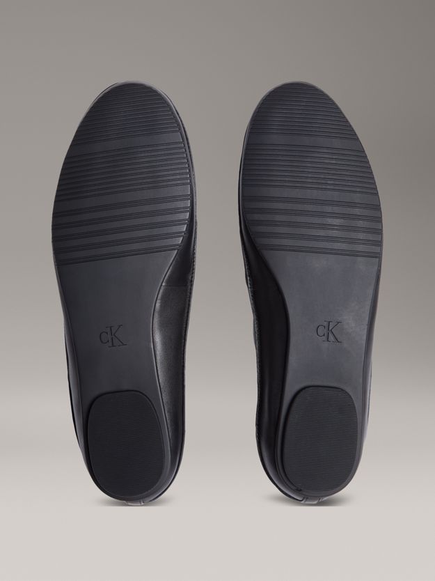 Leather Mary Jane Ballerinas