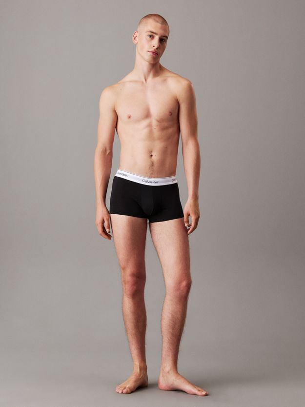 5 Pack Low Rise Trunks - Icon Cotton Stretch