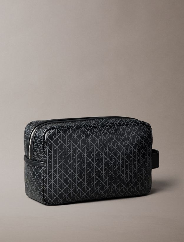 Allover Monogram Logo Zip Dopp Kit