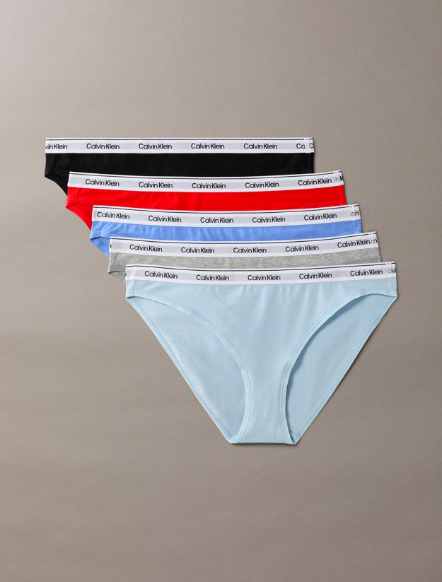 5 Pack Bikini Briefs - Icon Logo