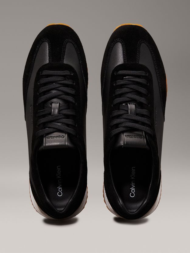 Leather Low Profile Trainers