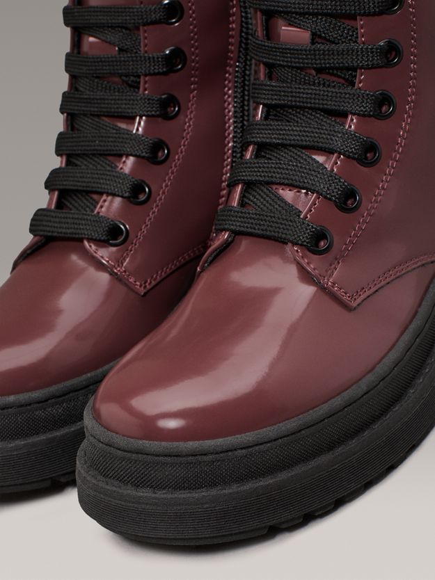 Kids Lace-Up Boots with Zip
