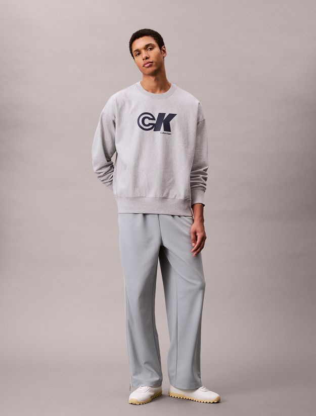 Relaxed Graphic Logo Sweatshirt