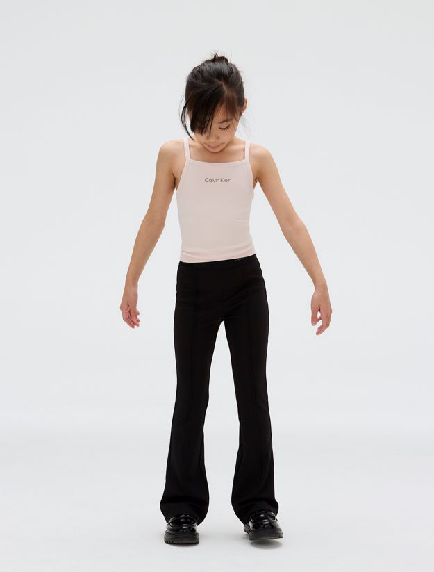 Flared Punto Milano Trousers