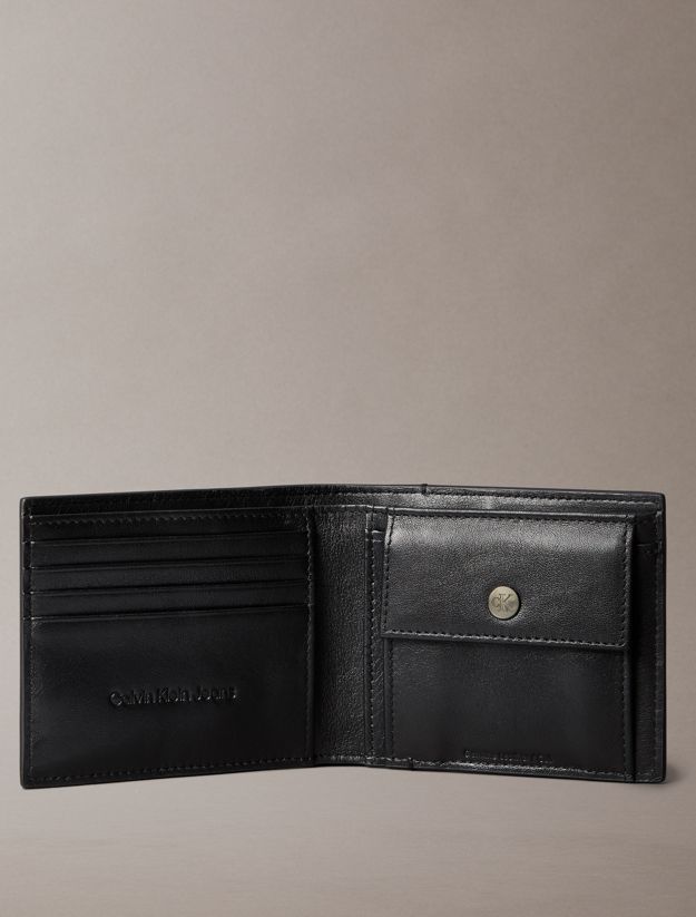 Leather RFID Billfold Wallet