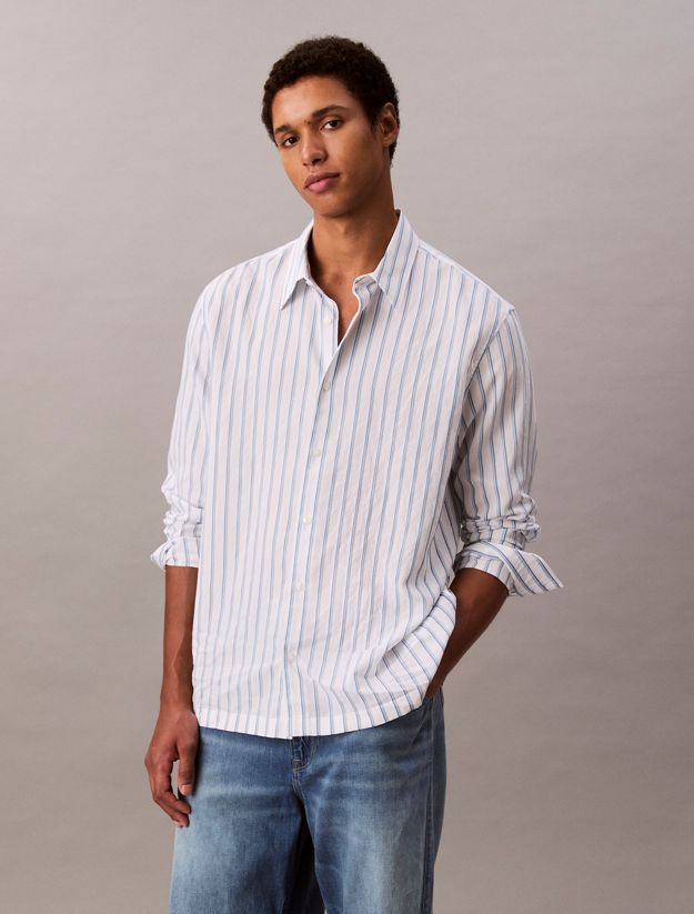 Cotton Linen Pull On Jeans