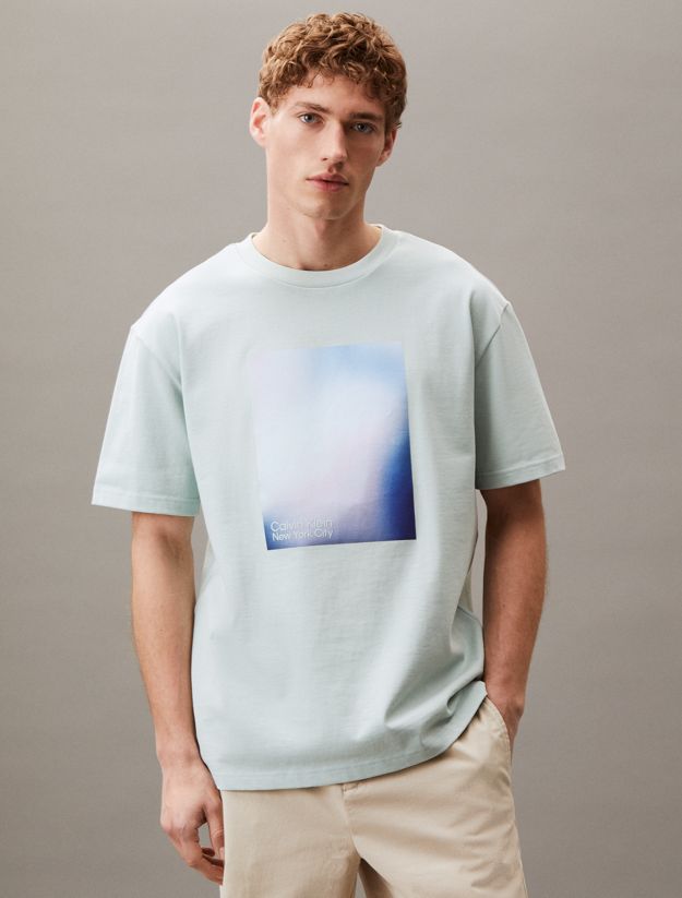 Relaxed Iridescent Print T-shirt