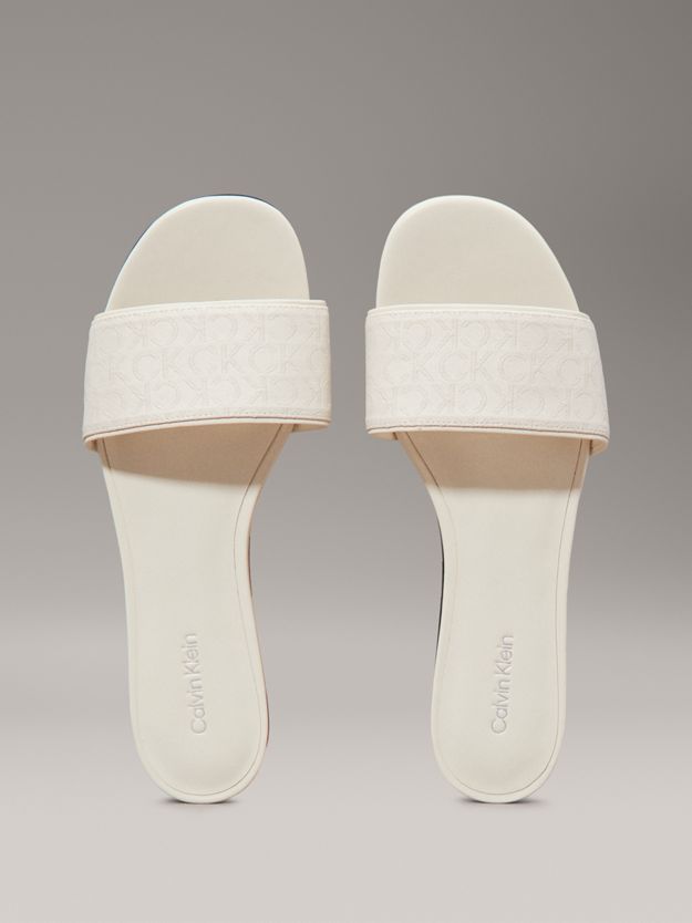 Logo Jacquard Sliders