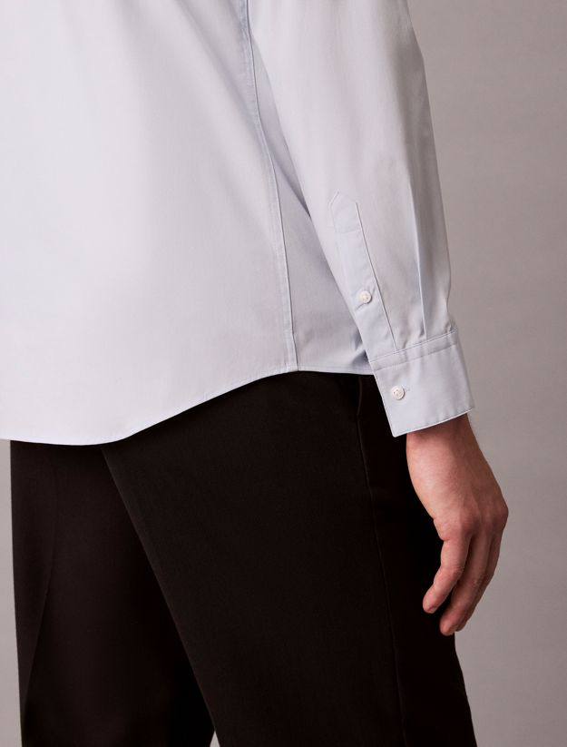 Slim Stretch Poplin Shirt