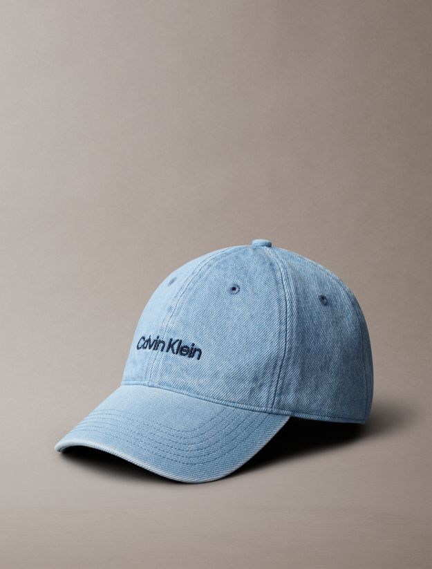Denim Logo Cap