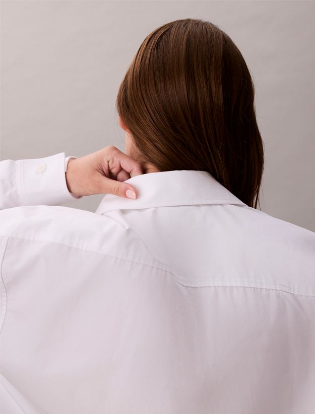 Cotton Relaxed Shirt Dress