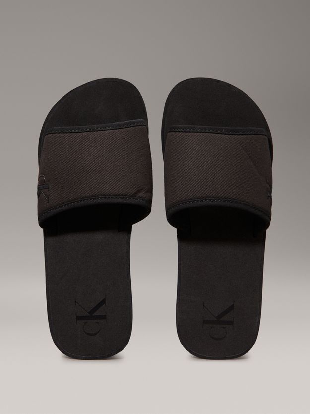 Canvas Platform Wedge Sliders