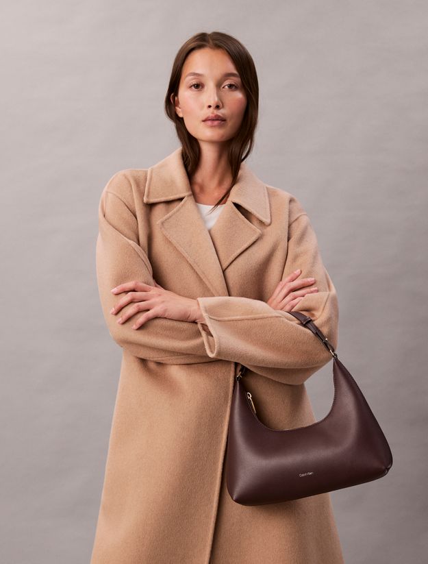 Foil Logo Shoulder Bag