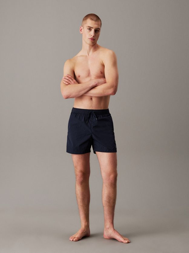 Medium Drawstring Swim Shorts - CK Soft Nylon