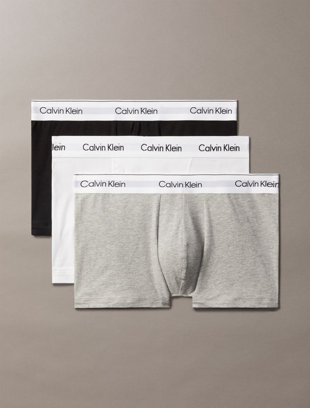 3 Pack Relaxed Dart Trunks - Icon Cotton Stretch