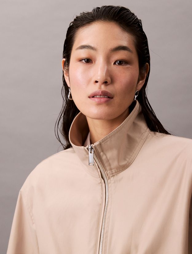 Short Cotton Blend Jacket