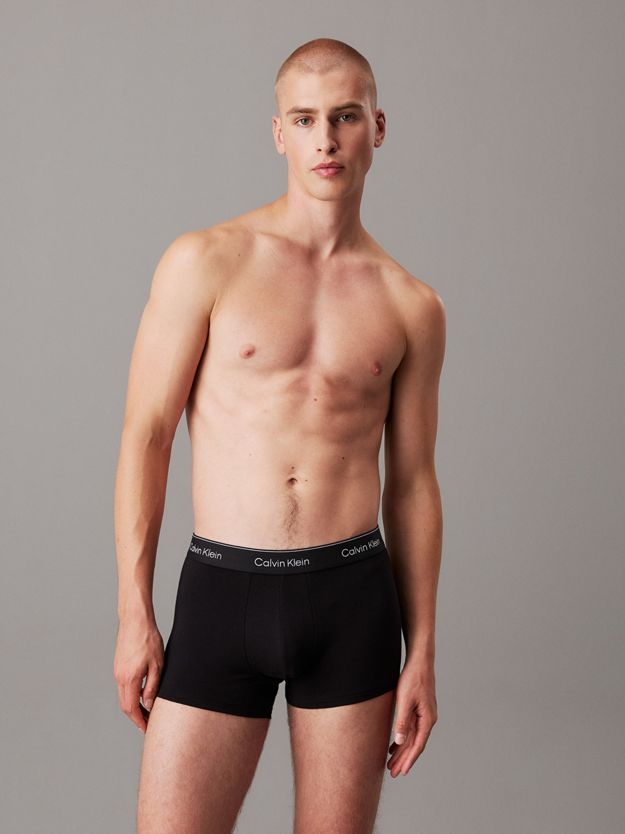 3 Pack Trunks - Icon Cotton Stretch