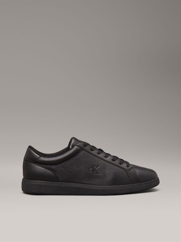 Leather Low Profile Trainers
