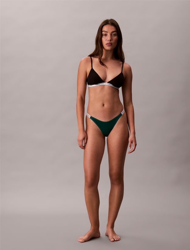 Dipped String Thong - Icon Logo