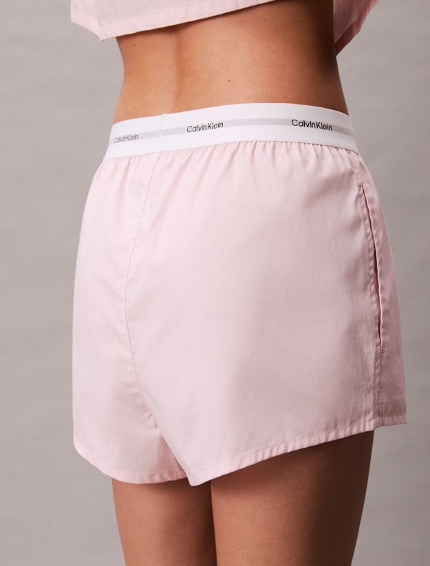 Cotton Poplin Pyjama Shorts