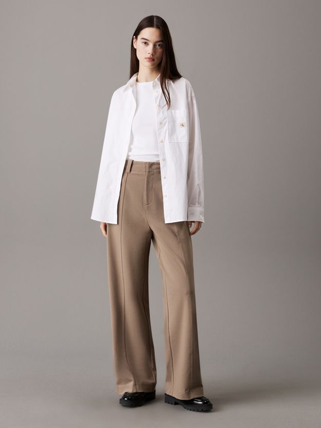 Milano Jersey Wide Leg Trousers