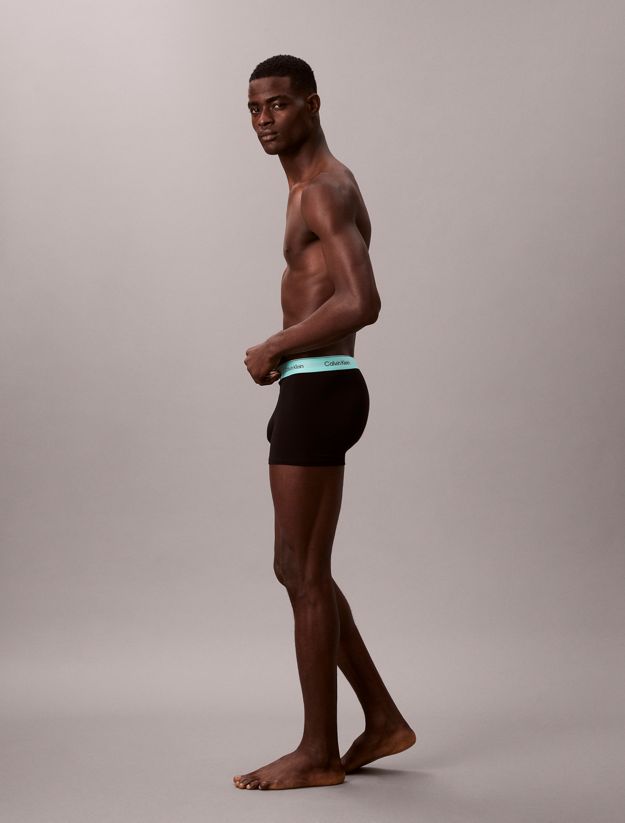 3 Pack Relaxed Dart Trunks - Icon Cotton Stretch